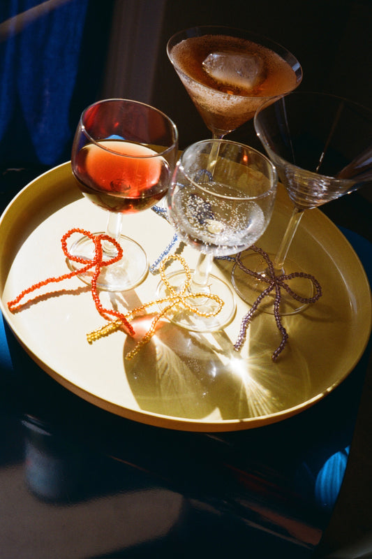 PUT A BOW ON IT - Wine Glass Charms